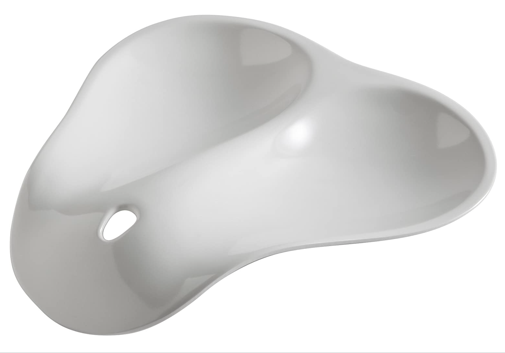 Twin Spoon Rest White