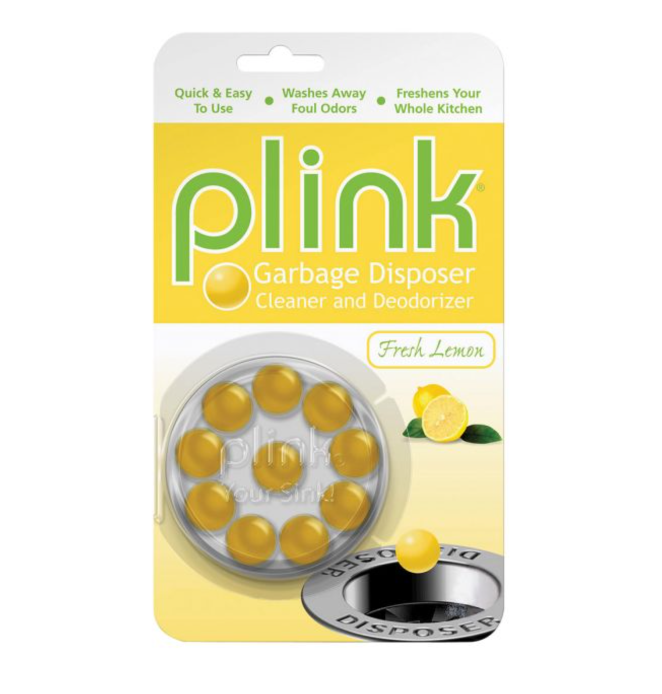 GARBAGE DISPOSAL CLEANER- FRESH LEMON