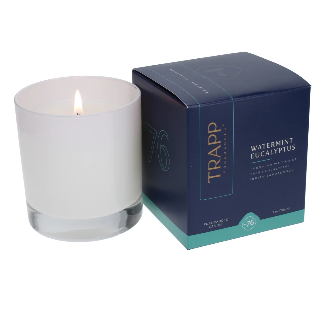 No. 76 Watermint Eucalyptus 7 oz. Candle in Signature Box