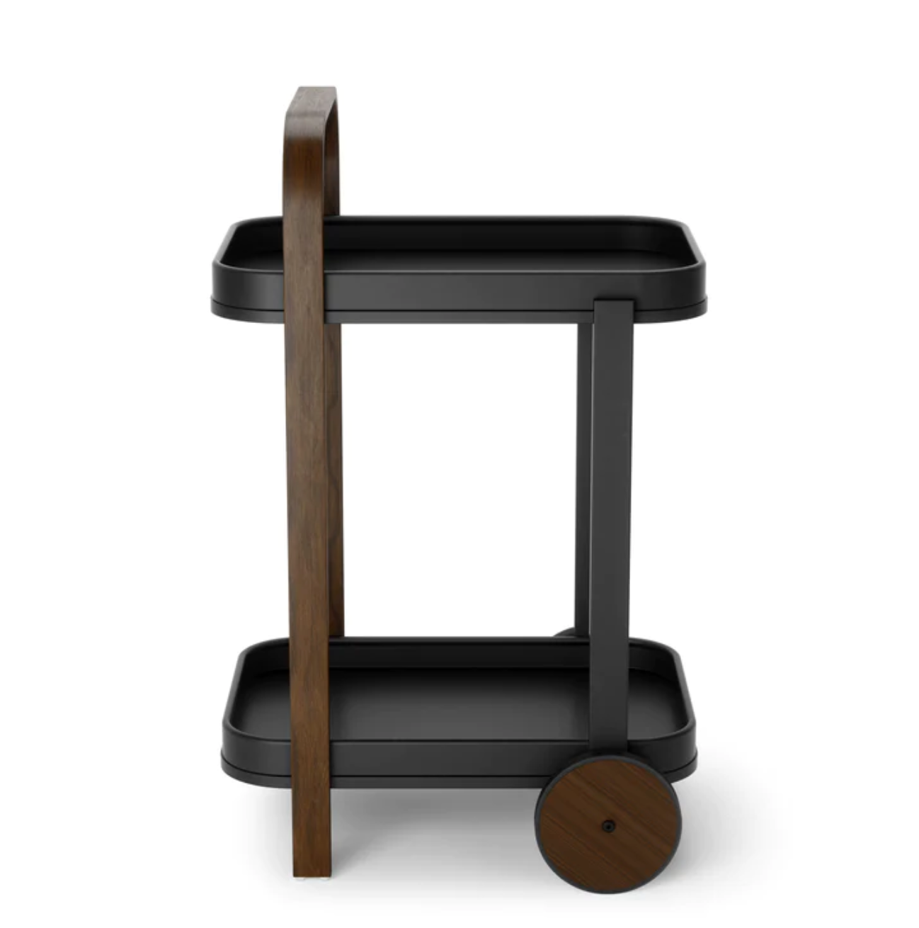 BELLWOOD BAR & SERVING CART BLACK
