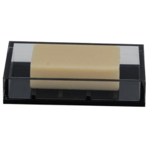 ALLOY SOAP DISH CLEAR