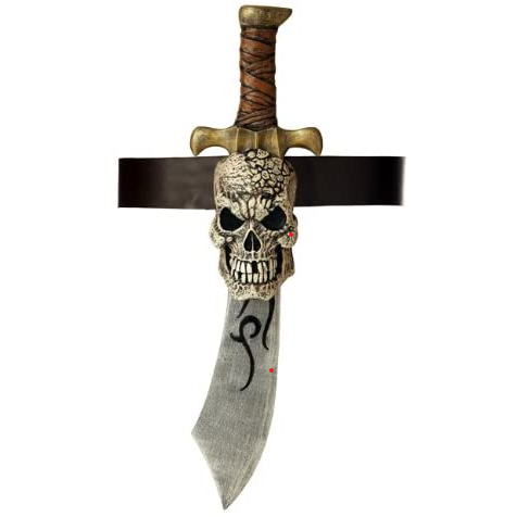 Slayer Sword with skull scabbard