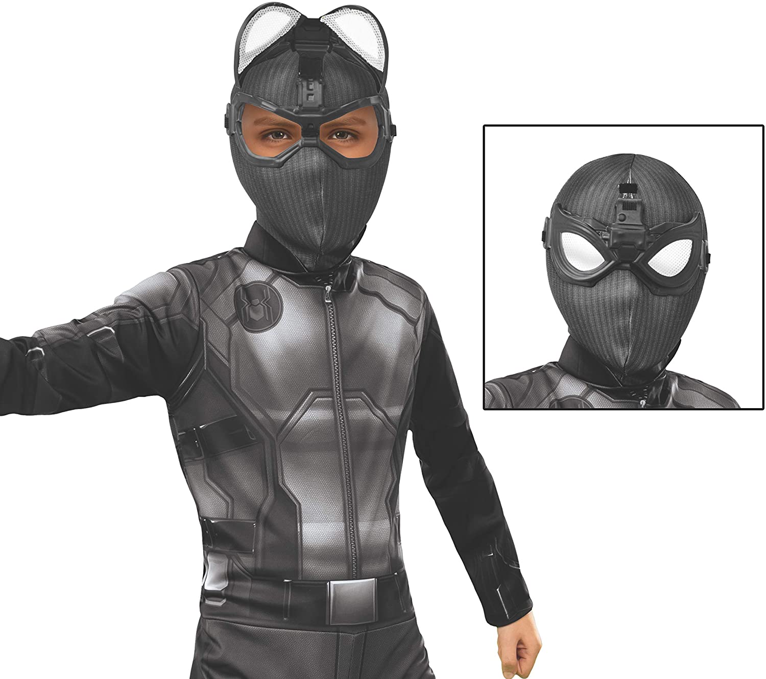Far From Home Deluxe Stealth Fabric Mask with Molded Goggles