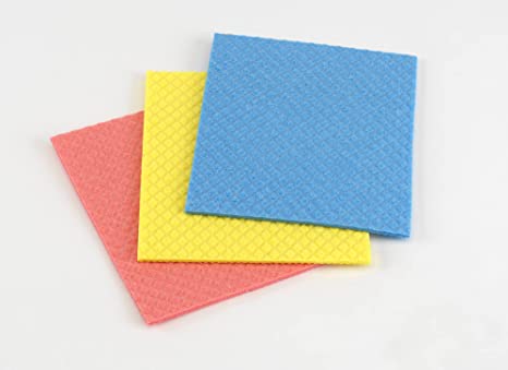 Large Sponge Cellulose Cloth - 3pc