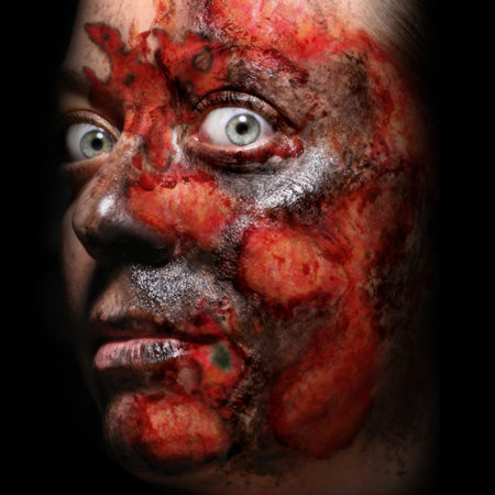 Trauma tattoo FX Burned alive