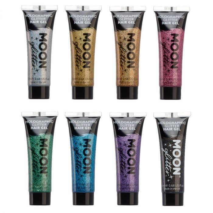 HOLOGRAPHIC GLITTER HAIR GEL