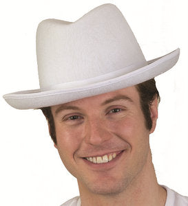 White Deluxe Felt Godfather