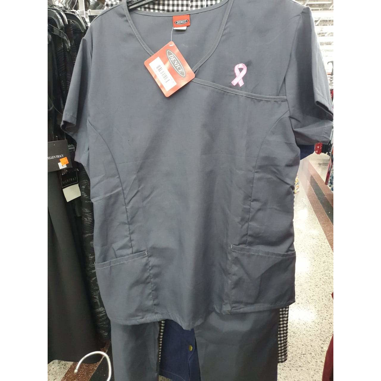 UNIFORME DE ENFERMERIA GRIS RATON