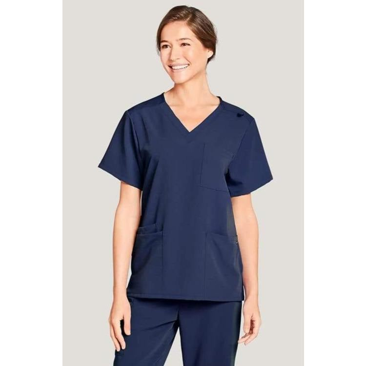 Uniforme Jockey Azul Marino con 4 bolsillos