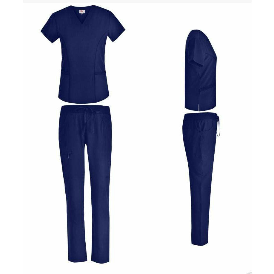 V Neck two pocket Navy Uniform