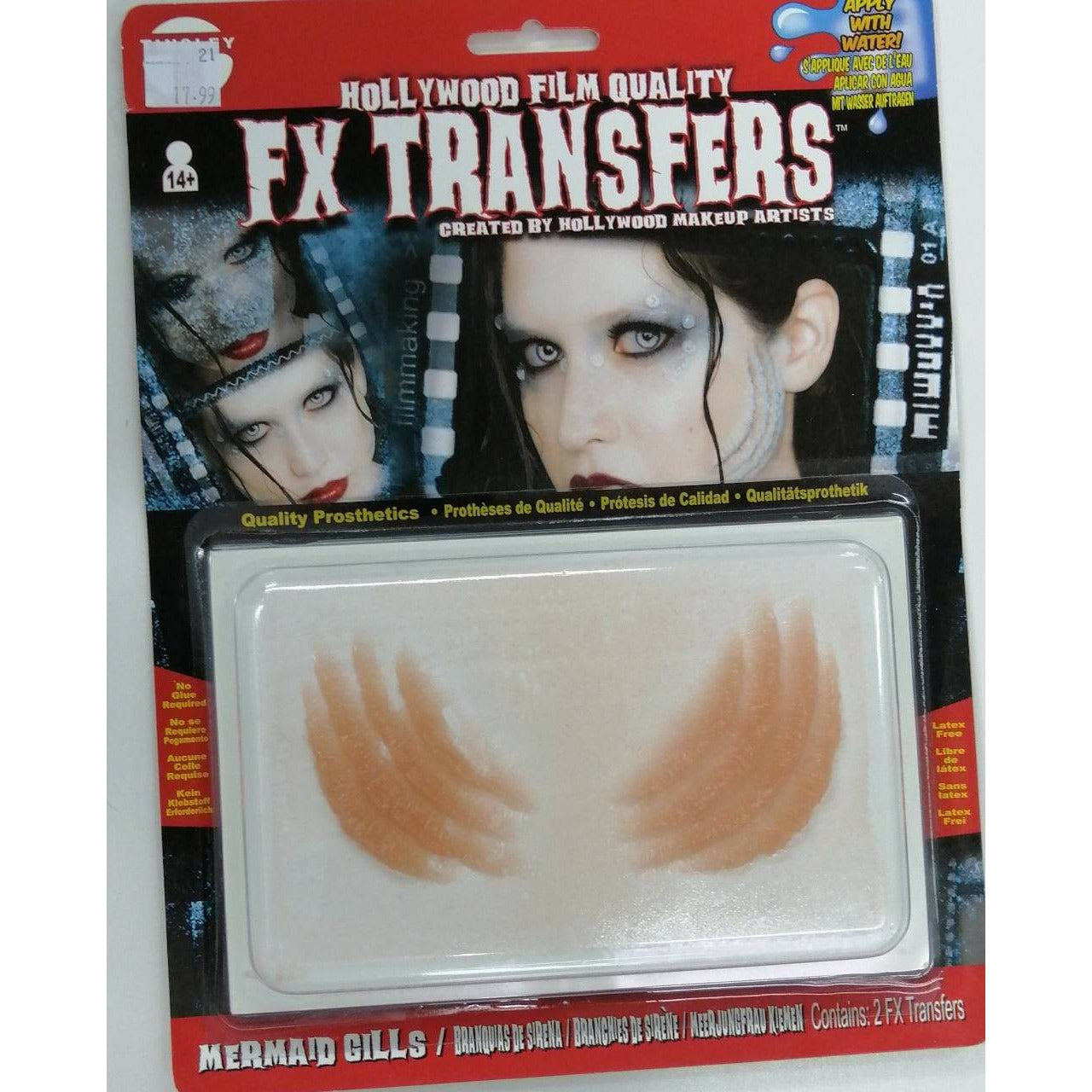 Large transfers Mermaid gills