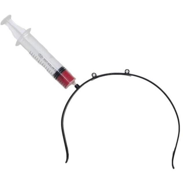 ZOMBIE SYRINGE HEADPIECE
