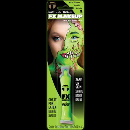 Face and Body Dayglo Acid Green