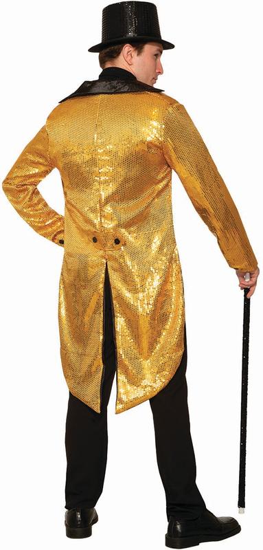 Gold Sequin tailcoat