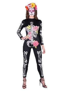 Day of the Dead cat suit