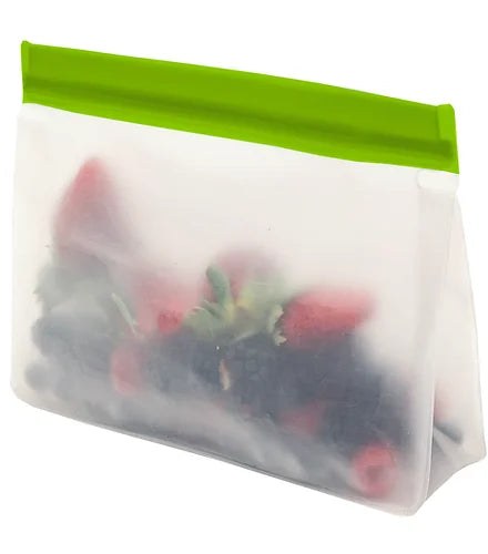 Stand-Up Reusable Food Storage Bags - Set Of 2 - Medium