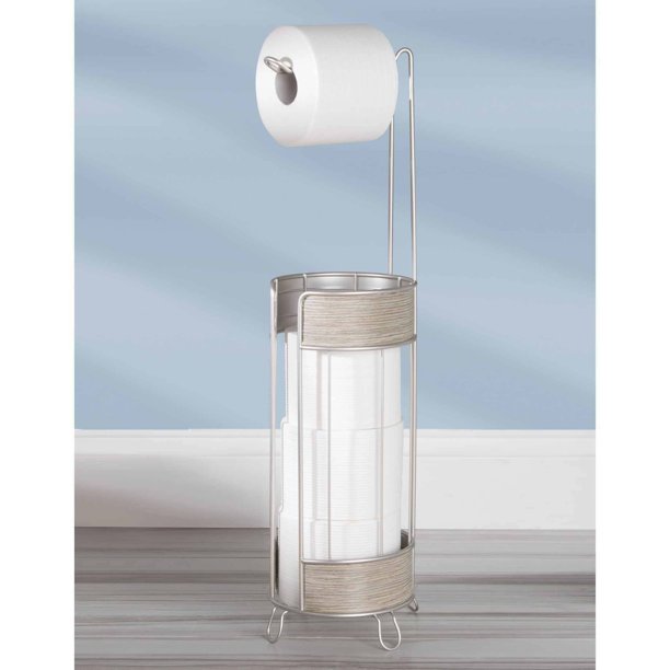 Realwood Roll Reserve Plus Satin/Gray Wood Finish