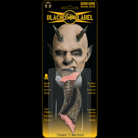 Black Label Latex Demon Horns