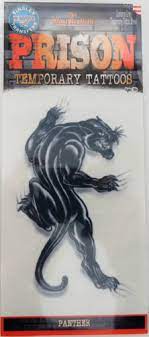 Prison Tattoo Praying Panther