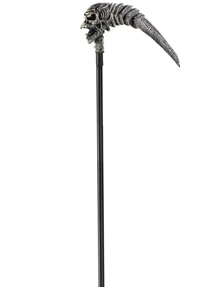47″ Plastic Skull Sickle