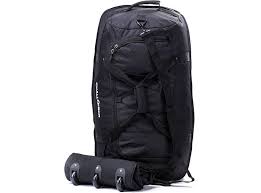 Bolso Enrollable Con Ruedas Challenger - Negro