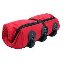 Bolso Enrollable Con Ruedas Challenger - Rojo