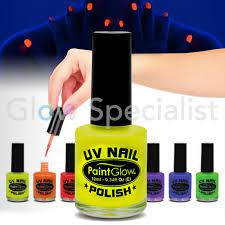 Uv Nail Polish Paint Glow Yellow
