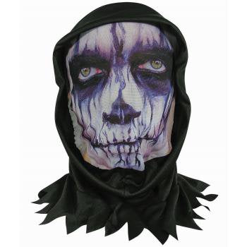 See-through hooded mask