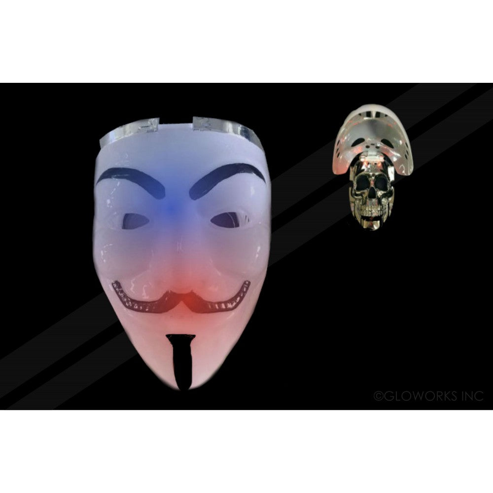 AMONYMOUS FLASHING MASK
