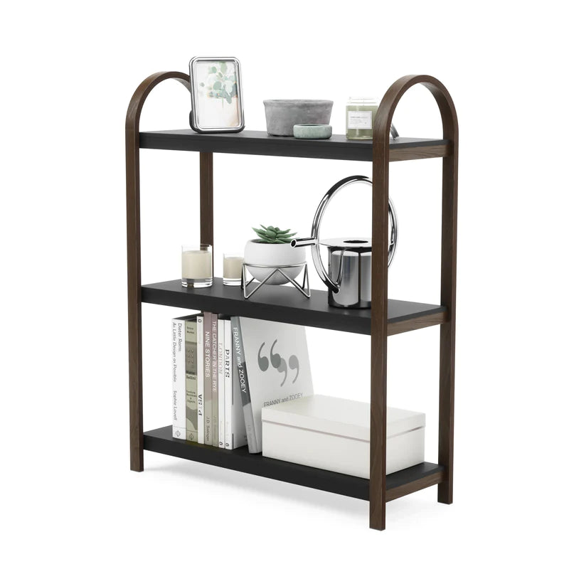 Bellwood Freestand Shelf 3 Tier Black/Walnut