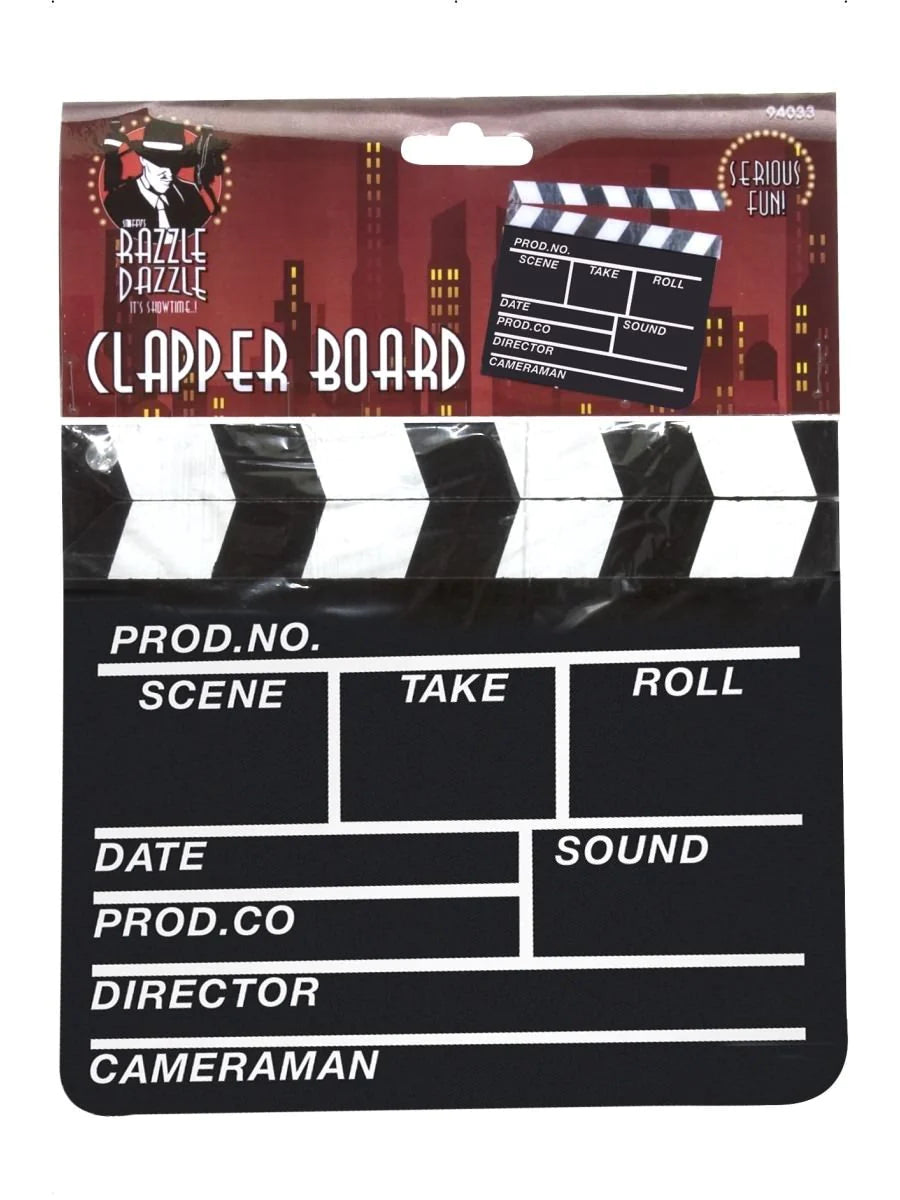Hollywood Style Clapper Board