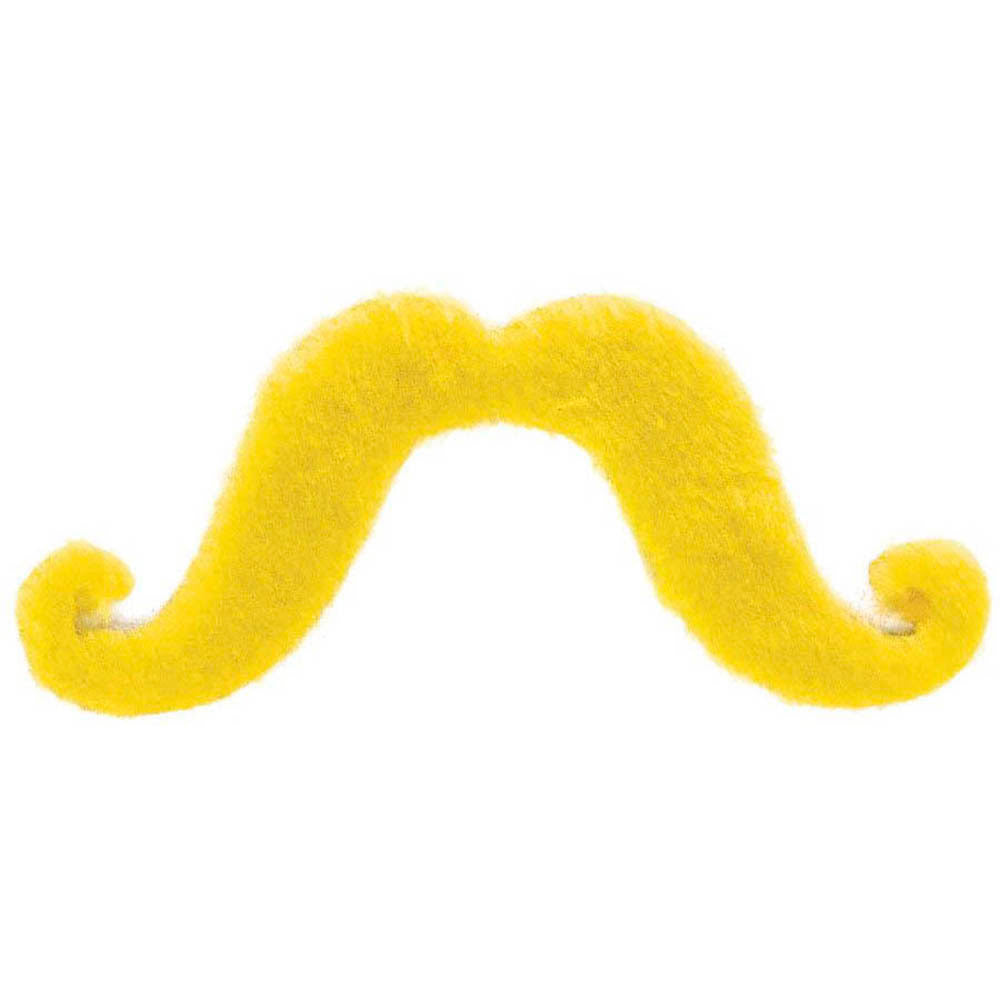 Self Adhesive Yellow Moustache