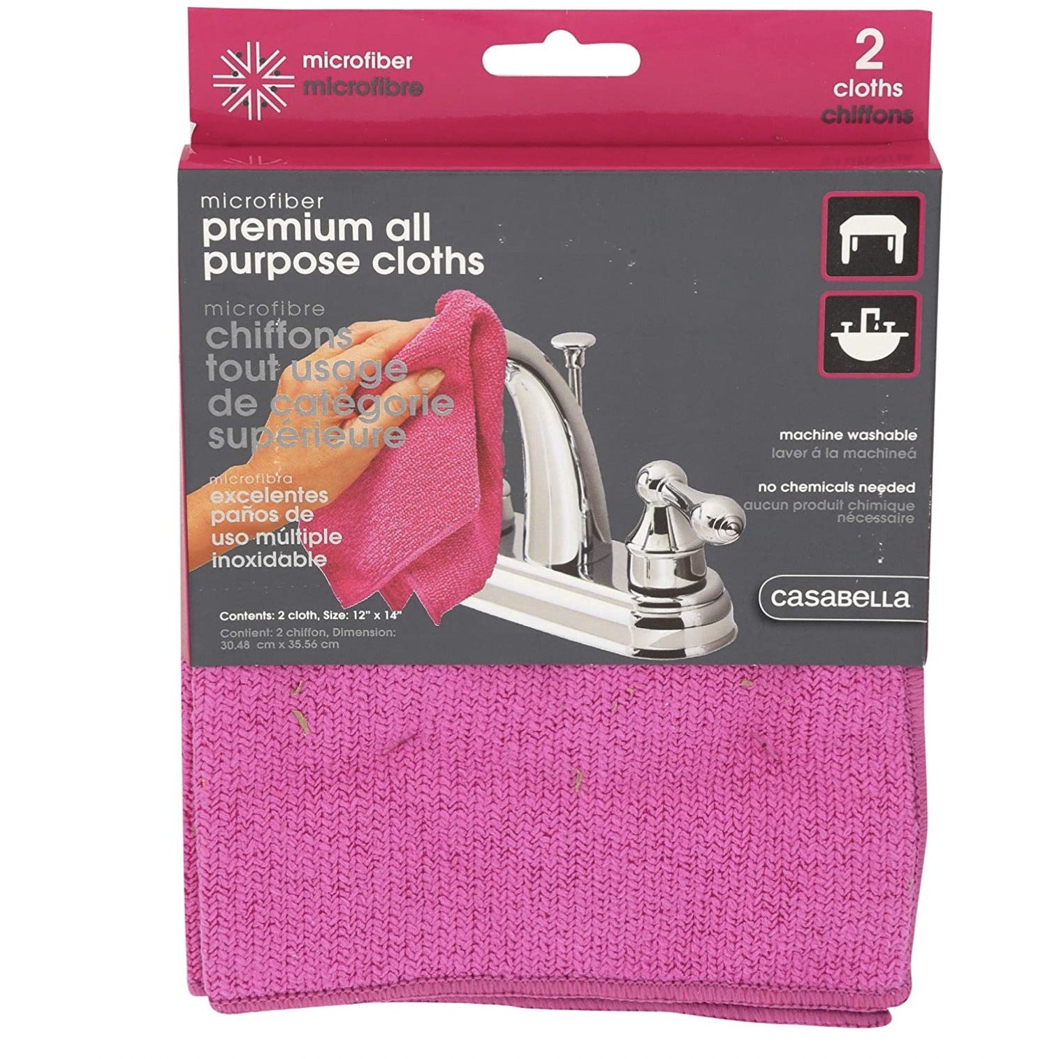 Microfiber premium all purpose cloths