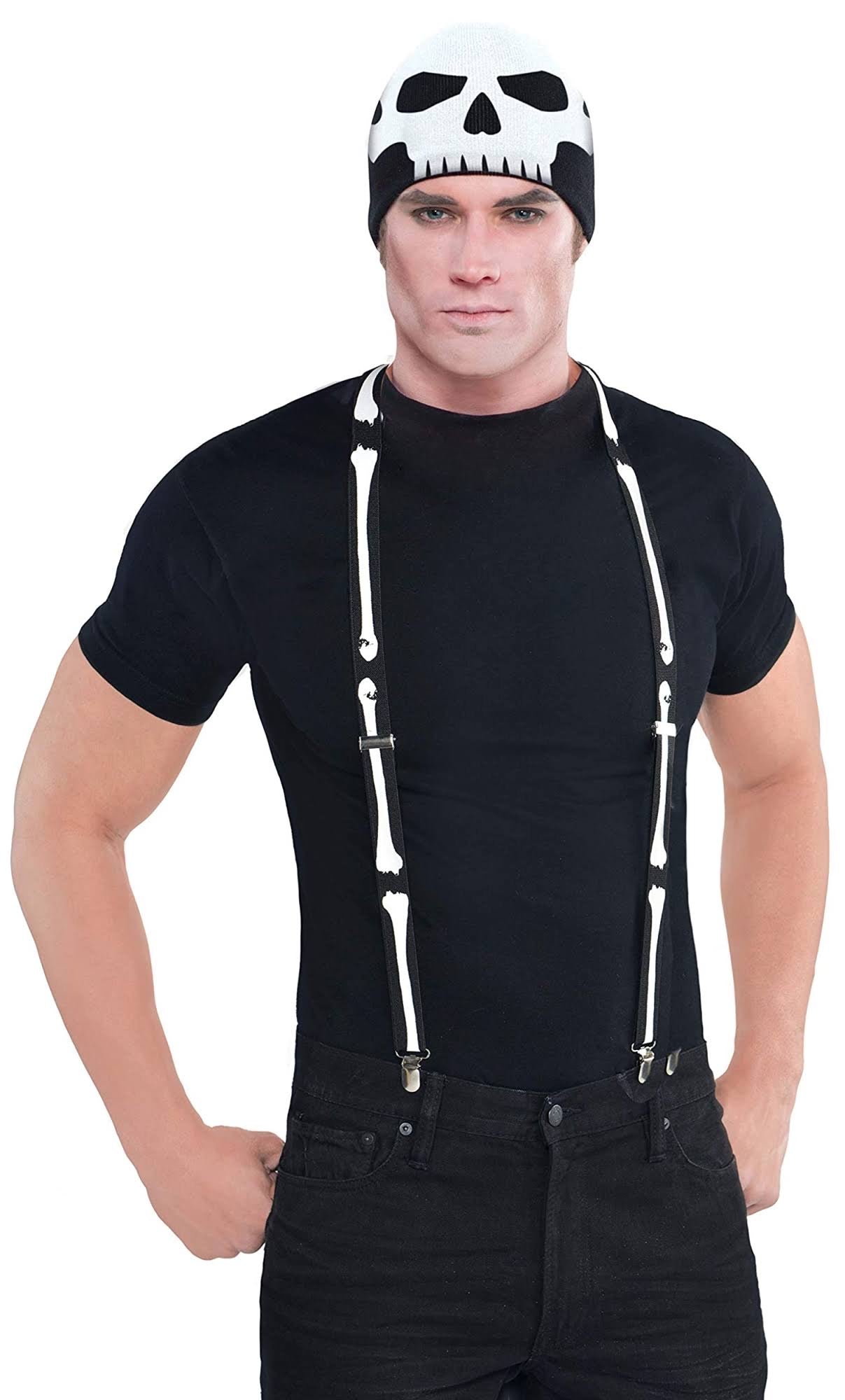Black And Bone Suspensers