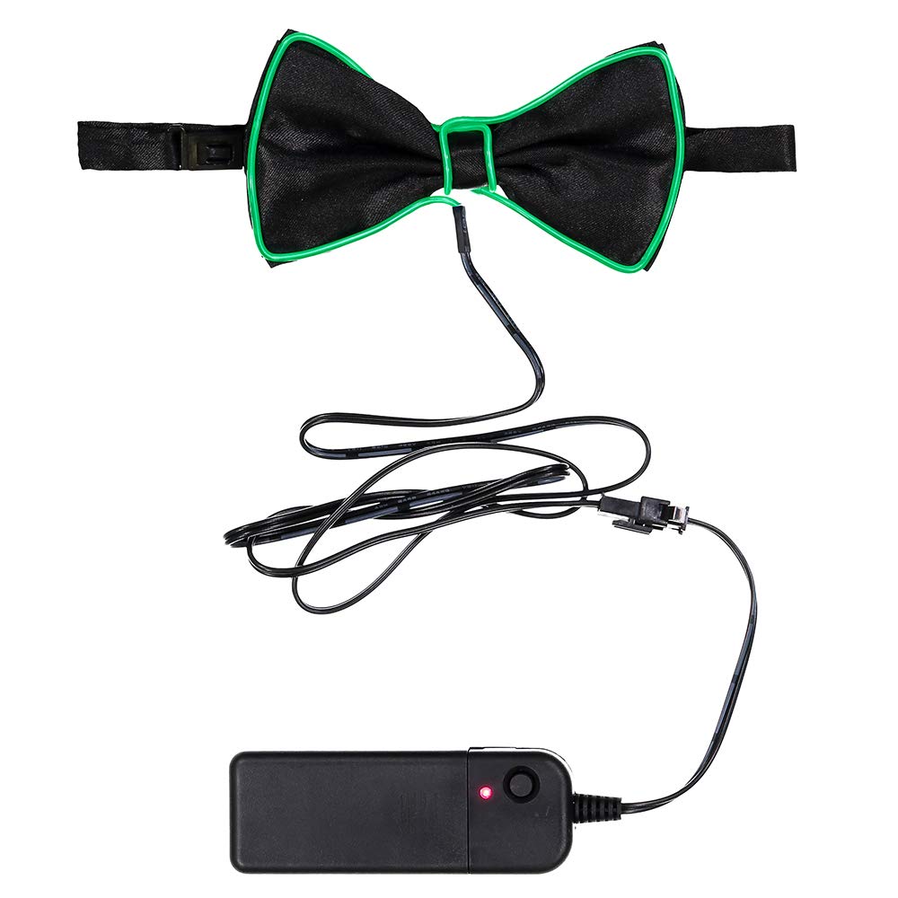 Led bowtie green