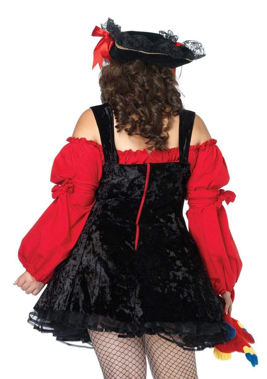Plus Vixen Pirate Wench Costume