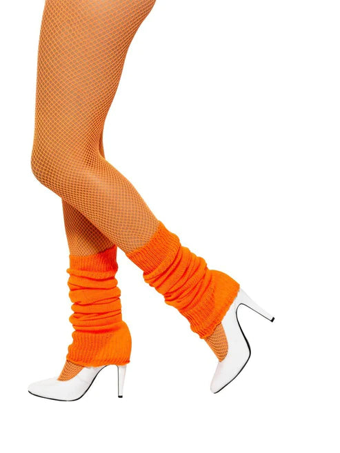 Legwarmers, Orange, Neon