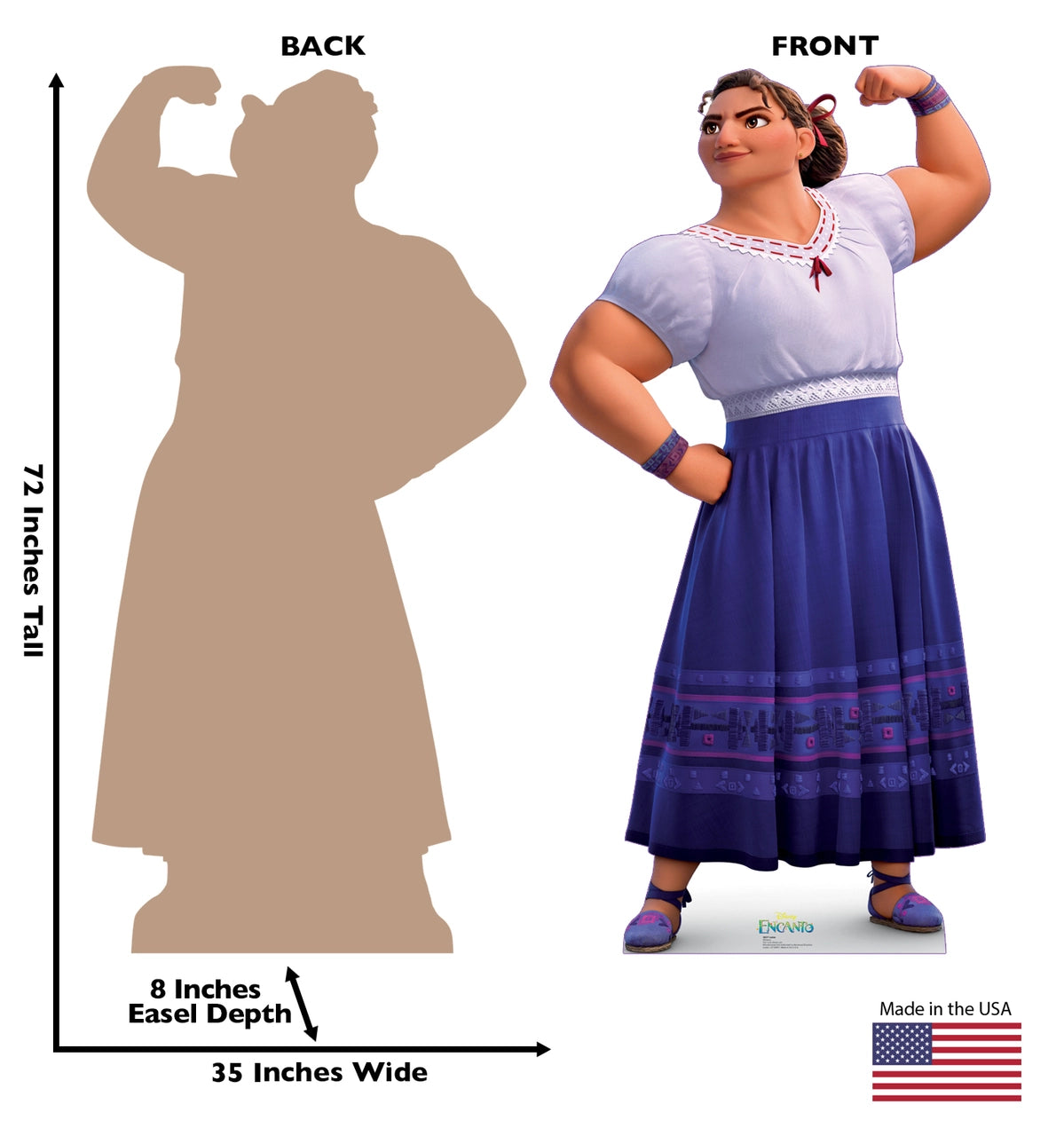 Life-size Cardboard Cutout of Luisa