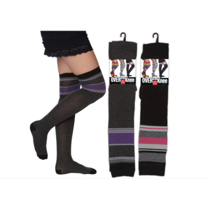 calcetines de la rodilla