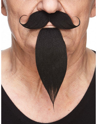 Mustaches Whith Beards Black