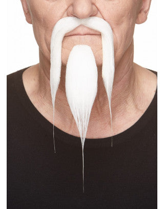Mustaches Whith Beards White