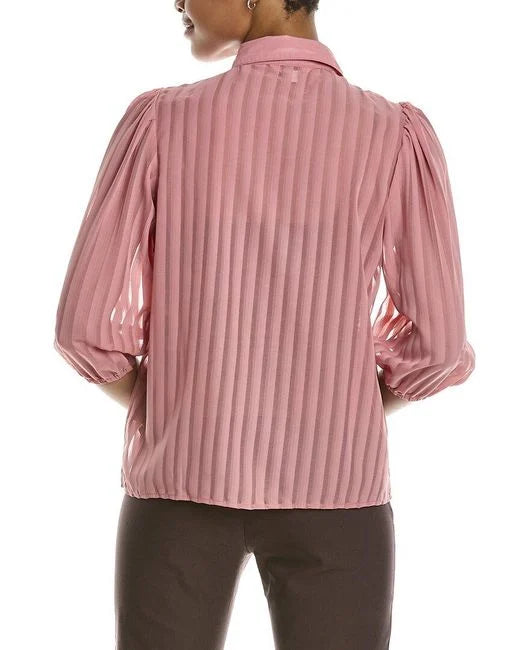 Blusa Rosa Ceniza - Nanette Lepore