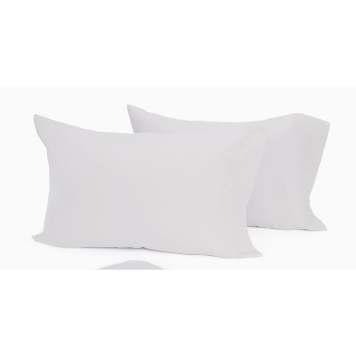 Pillowcase pair True white King size