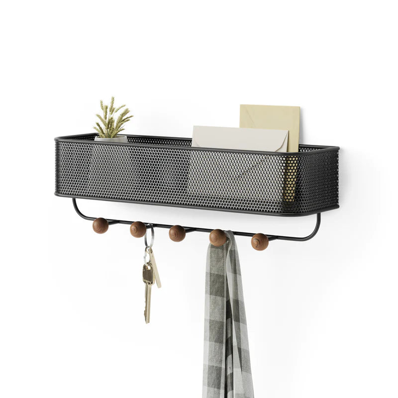 Estique Organizer Black/Walnut