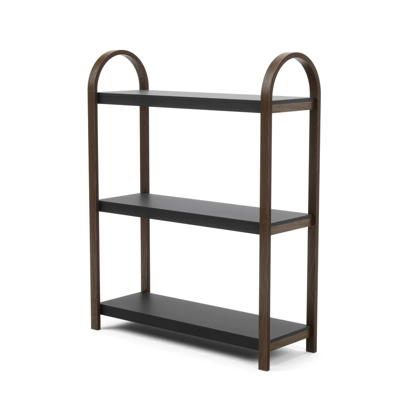 Bellwood Freestand Shelf 3 Tier Black/Walnut