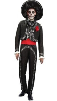 Day Of The Dead Bone Costume