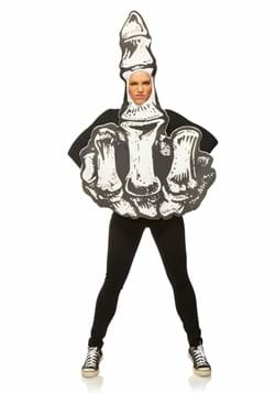 Skeleton Middle Finger Pull Over