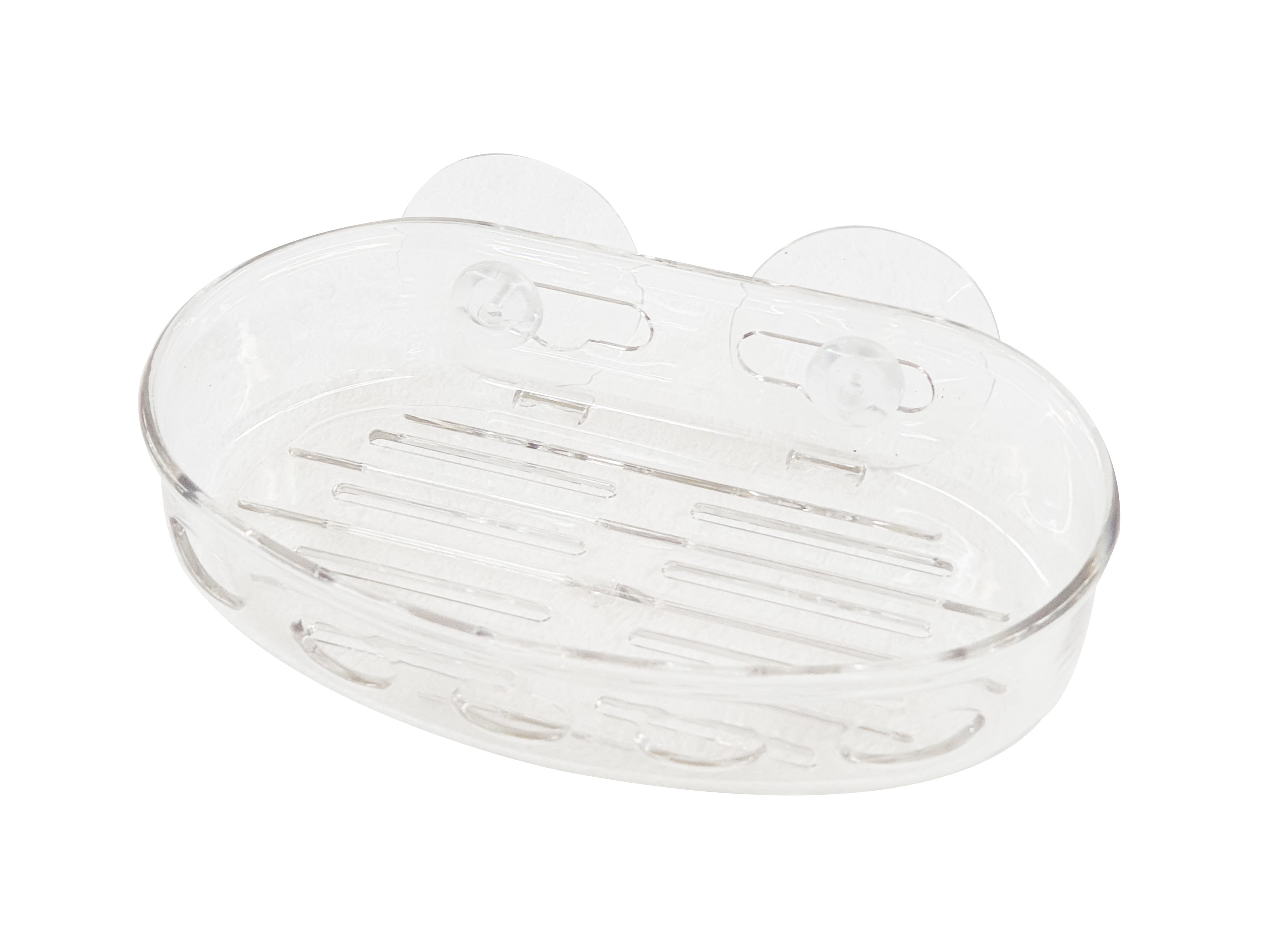 Suction Soap dish clear