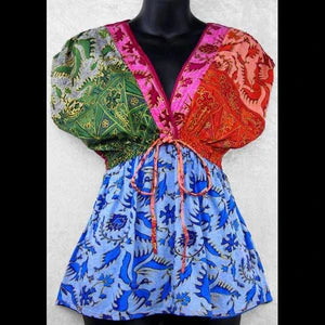 Nissa's Patchwork Cotton Top