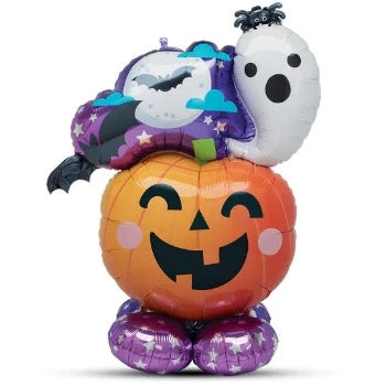 FUN & SPOOKY GHOST & PUMPKIN AIRLOONZ LARGE